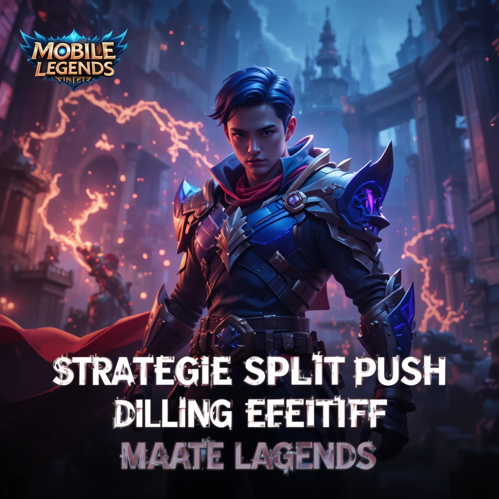 Strategi Split Push Paling Efektif di Late Game Mobile Legends 2025!