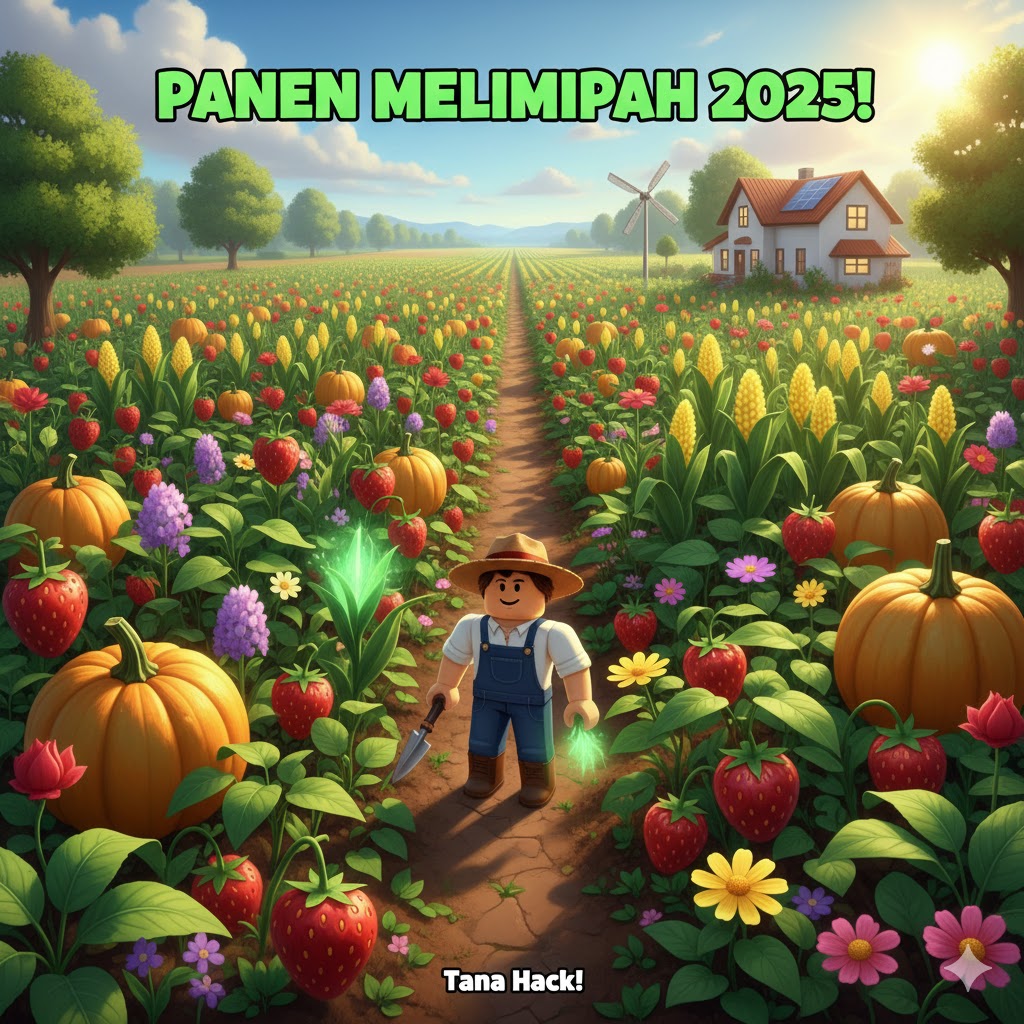 Grow a Garden Hack: Panen Tanaman Unlimited Roblox 2025!