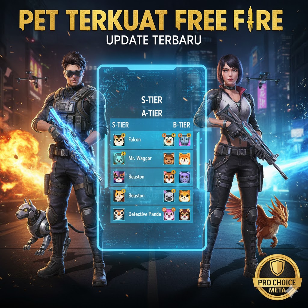 Pet Terkuat Free Fire Update Terbaru