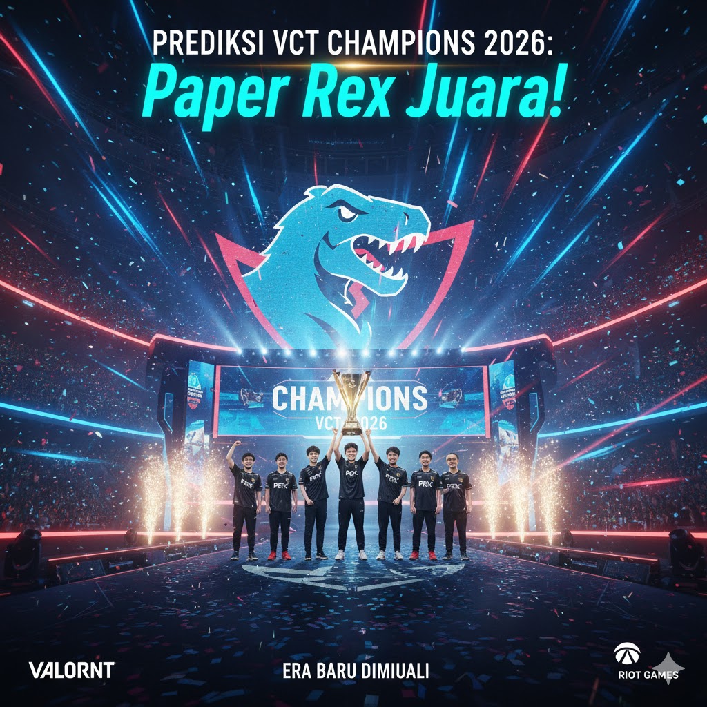 Prediksi VCT Champions 2026: Paper Rex Juara! Tim Pacific Siap Kuasai Dunia