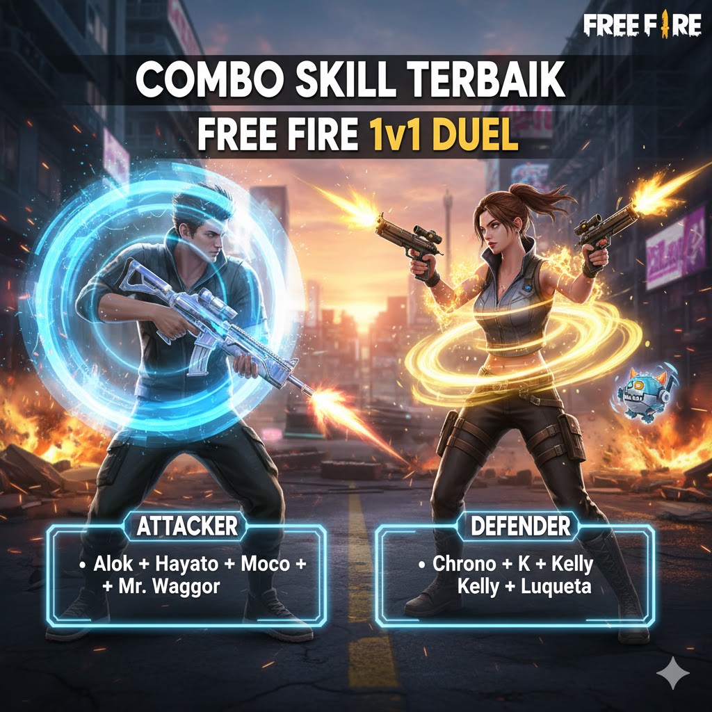 Detail Strategi Hayato + Jota Free Fire Terkuat 2026!