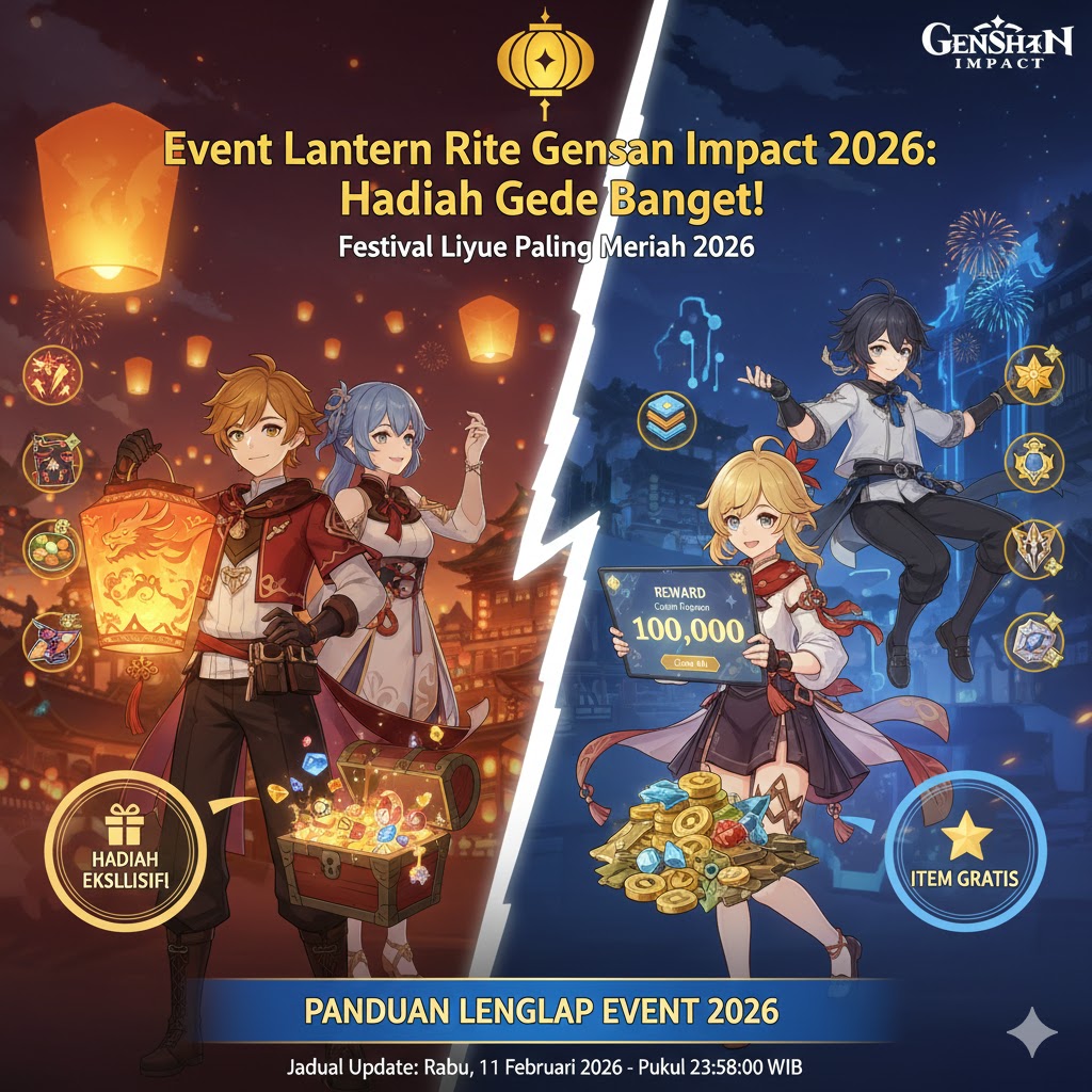 Event Lantern Rite Genshin Impact 2026: Hadiah Gede Banget!