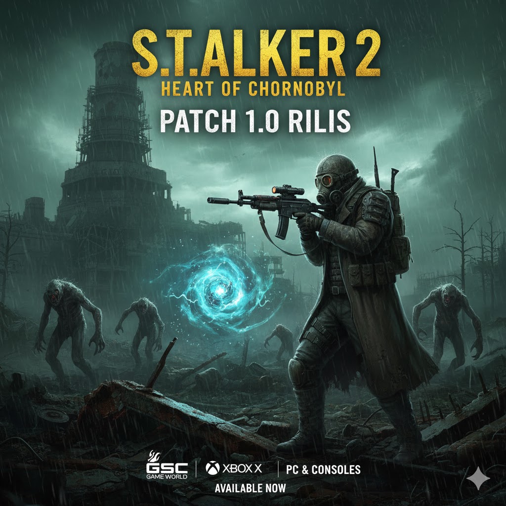 S.T.A.L.K.E.R. 2: Heart of Chornobyl Patch 1.0 Rilis