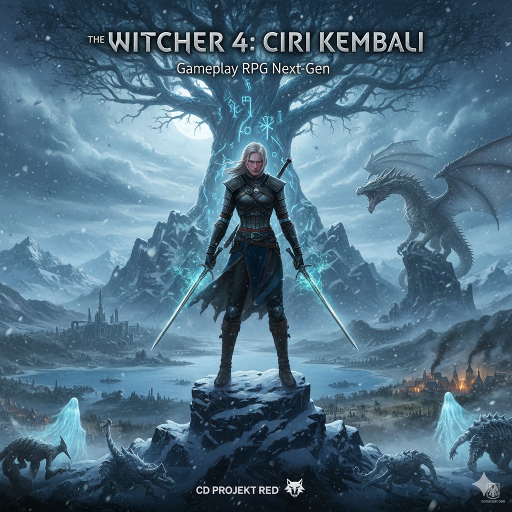The Witcher 4: Ciri Kembali, Gameplay RPG Next-Gen

