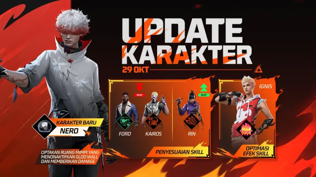 Skin Evolusi Baru Free Fire yang Bikin Musuh Ketar-ketir